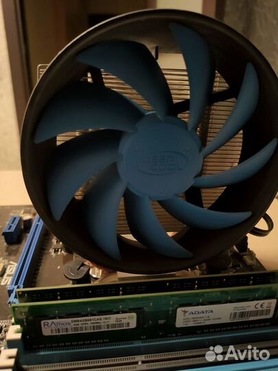 Материнская плата с процессором 1156