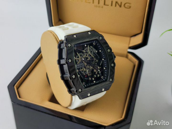 Часы мужские Richard Mille скелетон