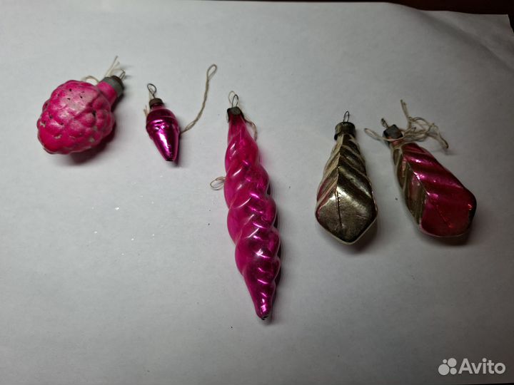 Елочные игрушки СССР