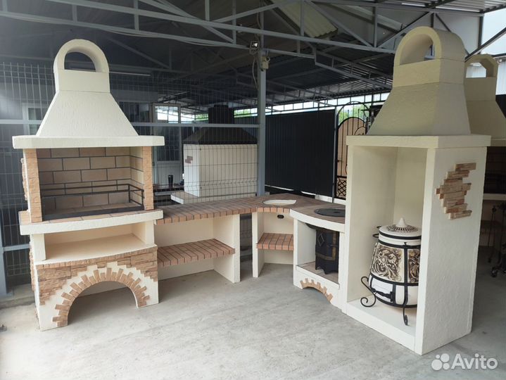 Модульные барбекю комплексы