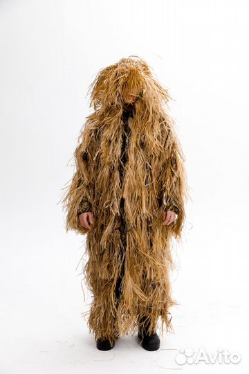 Маскировочный костюм халат плащ Леший