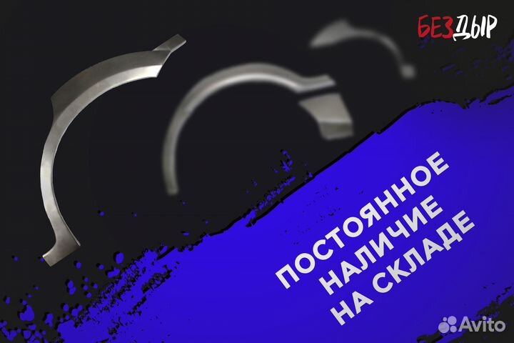 Кузовная арка Peugeot 206 правая