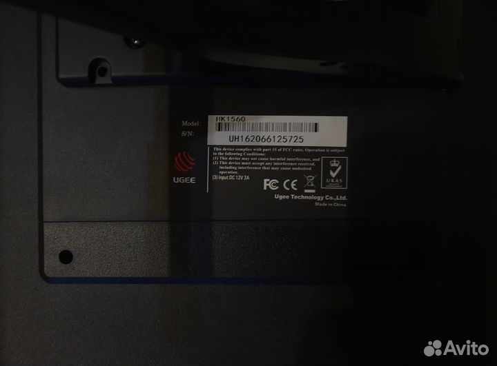 Графический планшет-монитор ugge HK1560