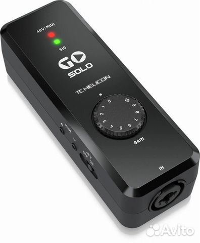 Аудиоинтрефейс TC helicon Go Solo