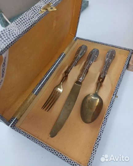 Десертный набор Золинген в серебре