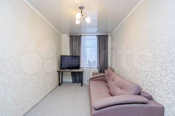 2-к. квартира, 53,4 м², 2/5 эт.