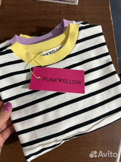 Тельняшка оверсайз для детей 110-116см