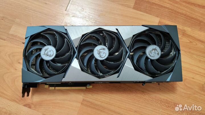 Видеокарта rtx 3080. msi suprim X