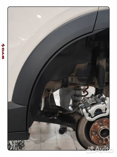 Подкрылки для задних колес GAC GS3 / Гак GS3 2024-2025 г.в