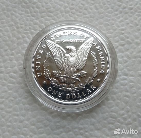 Официальная копия 1 доллар США. Доллар Моргана