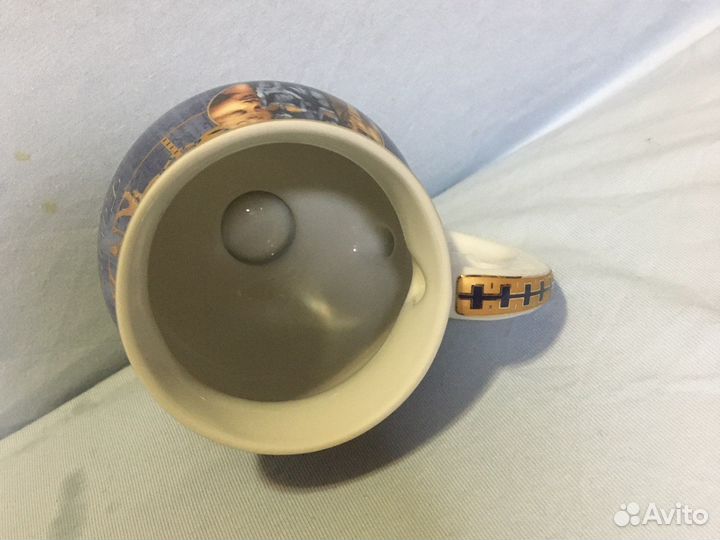 Бокал на ножке для чая коллекционный Египет