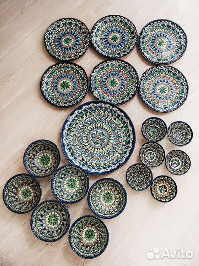 Посуда узбекская ручной работы