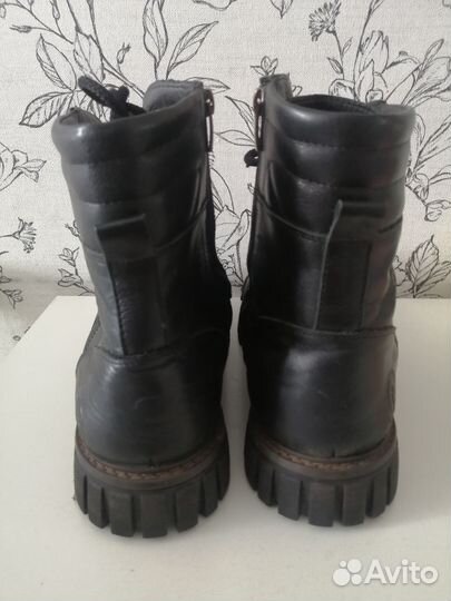 Ботинки зимние кожаные 44