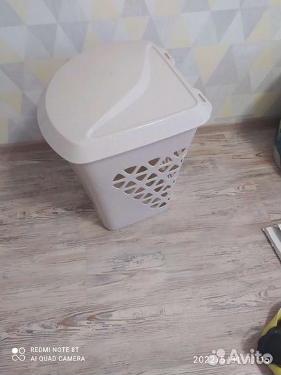 Корзина для белья угловая, 50 л