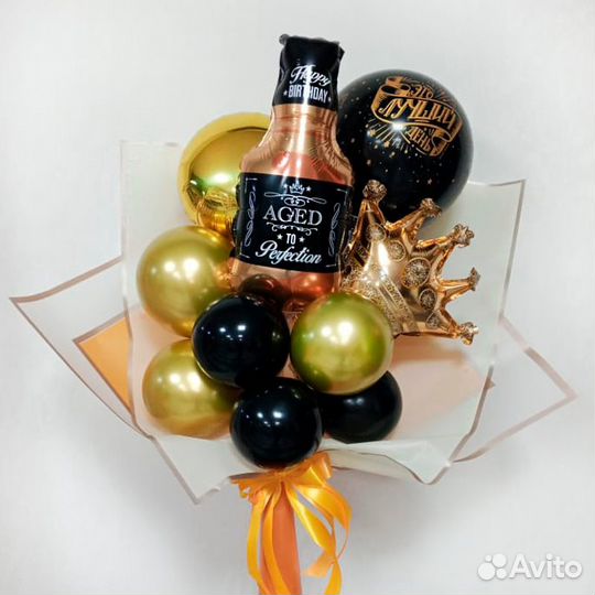 Букет из воздушных шаров