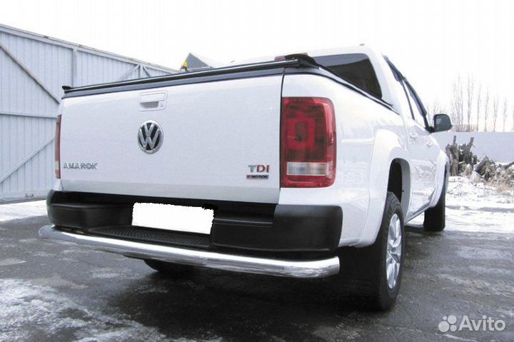 Защита заднего бампера Volkswagen amarok(2016)