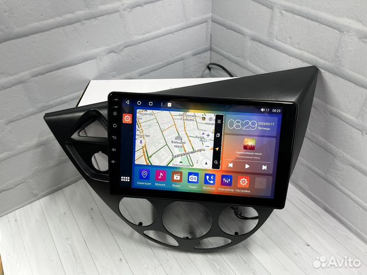 Магнитола андроид GrayBird Ford Focus 1 6Gb