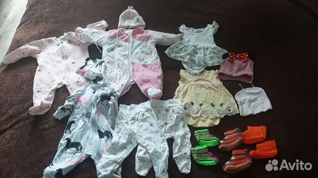 Пакет вещей для девочки