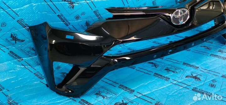 Передний бампер рав 4 4 с решеткой радиатора 15-19