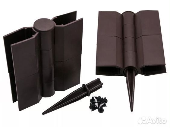 Низкая грядка из дпк 2*1 м h 150мм, венге