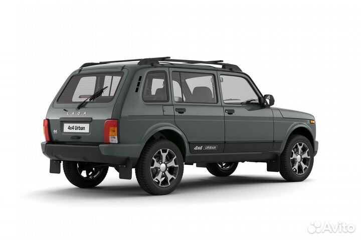 Рейлинги LADA 4x4 2131 1995-2020. Установка