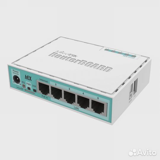 Маршрутизатор MikroTik hEX (RB750Gr3)
