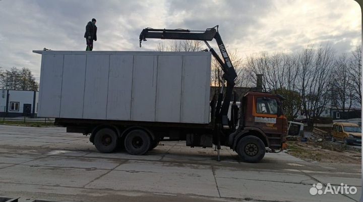 Аренда и услуги манипулятора, стрела 3.5 т, 8 м, борт 16 т, 6.7 м