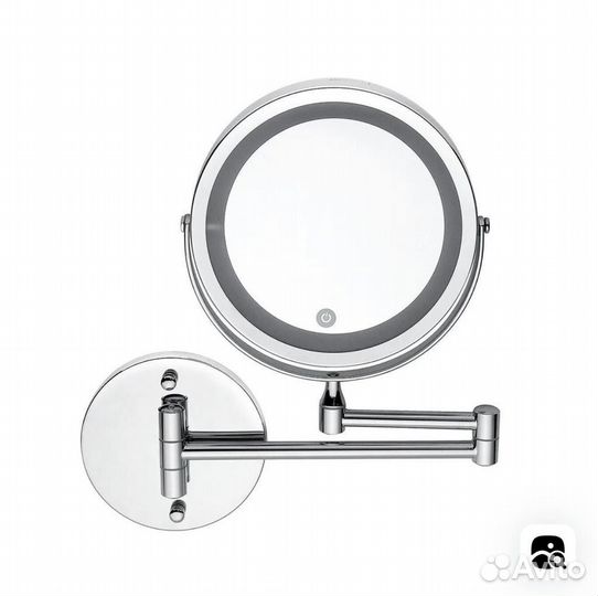 Зеркало с увеличением и подсветкой