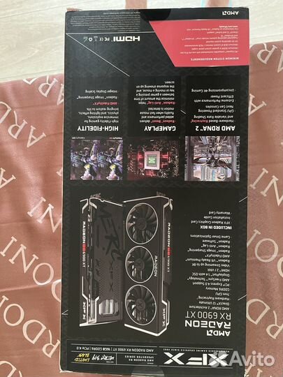 Видеокарта xfx rx 6900xt