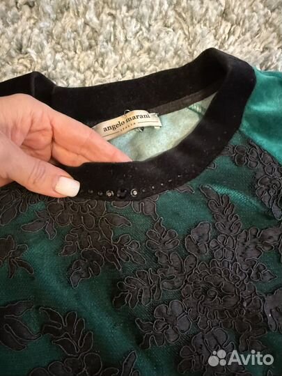 Бархатная кофта