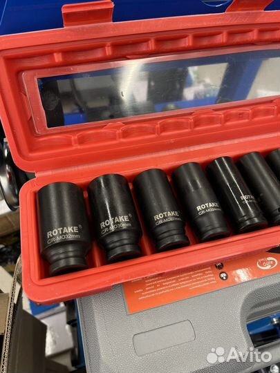 Набор головок ударных 10-32мм в кейсе