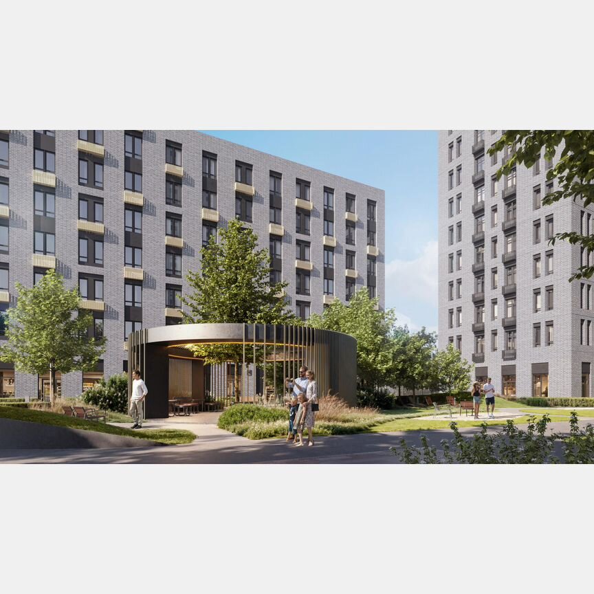 1-к. квартира, 38,2 м², 3/16 эт.