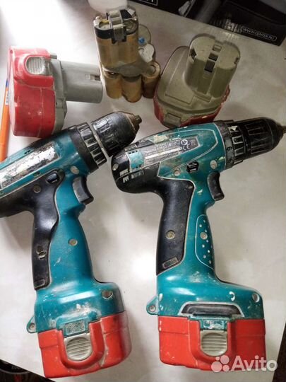 Аккумуляторная дрель шуруповерт makita