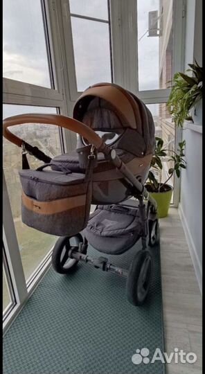 Коляска adamex monte 3 в 1 (всесезонная)
