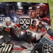 Наклейки KHL 2025-2026 10 юбилейный выпуск panini, Новосибирск