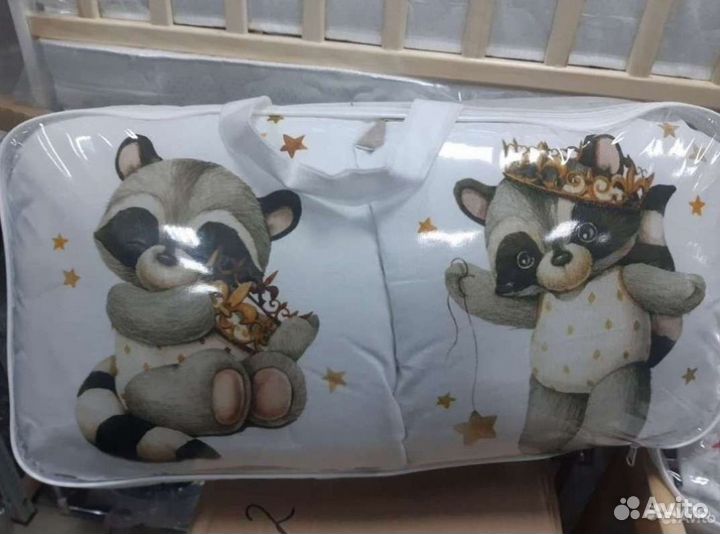 Комплект в кроватку 17 предметов