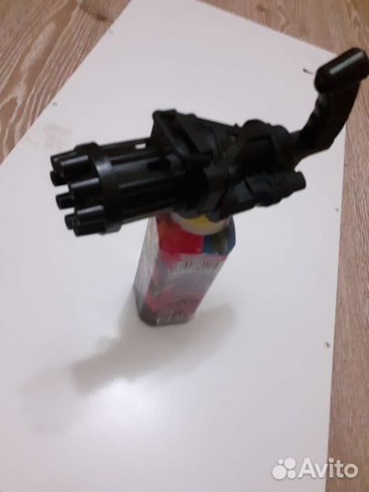 Пистолет для мыльных пузырей