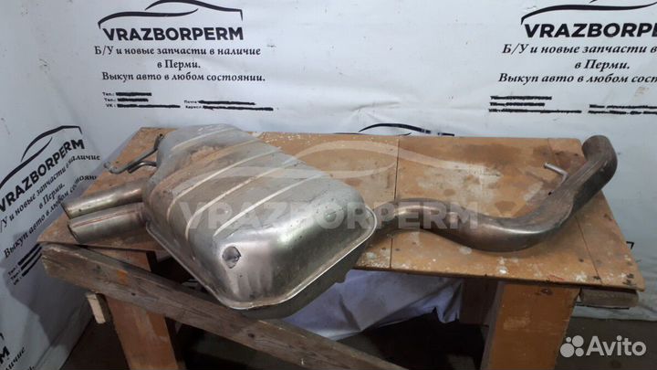 Глушитель зад. VW Tiguan