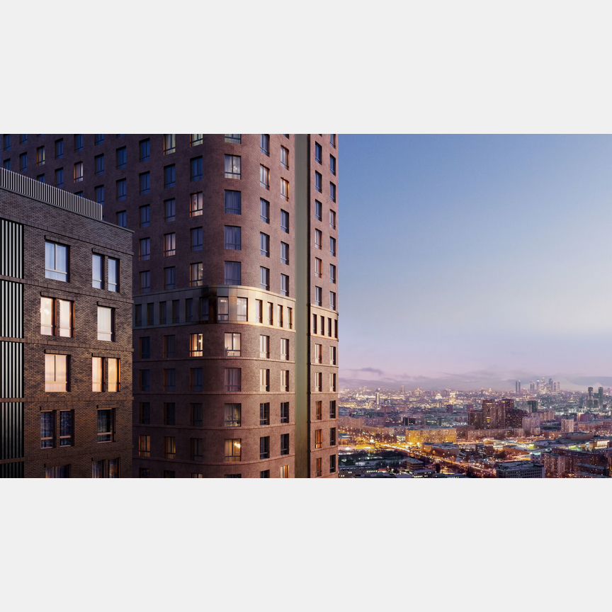 2-к. квартира, 48,6 м², 32/45 эт.