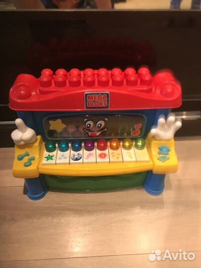 Пианино детское мега блокс