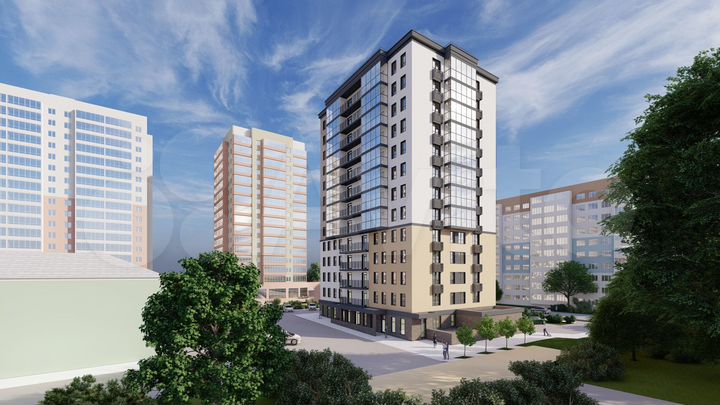 3-к. квартира, 58,9 м², 8/12 эт.