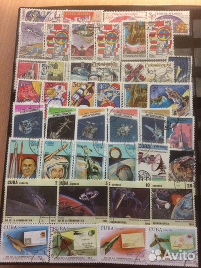 Марки Космос