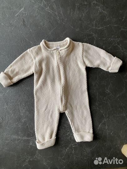 Вязанный комбинезон 68 Marina котон