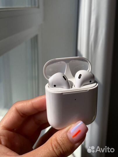 Беспроводные наушники apple airpods 2