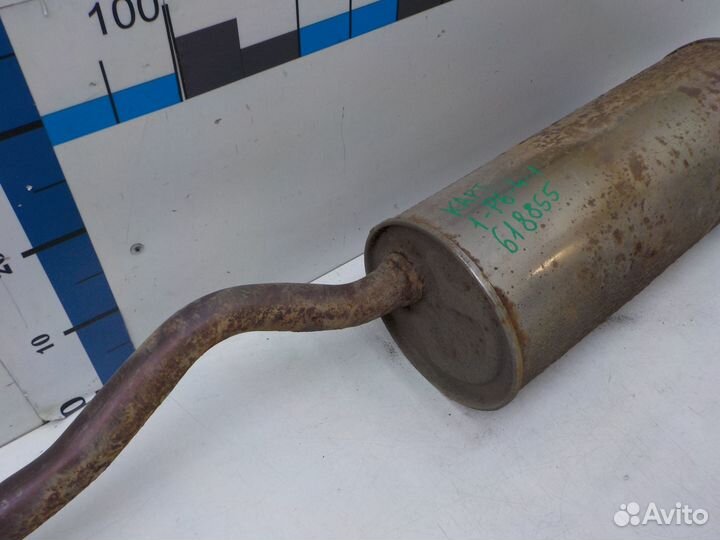 Глушитель на Renault Kaptur