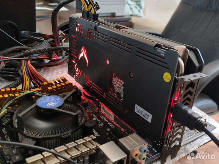 Игровая RED devil 6600 XT на гарантии