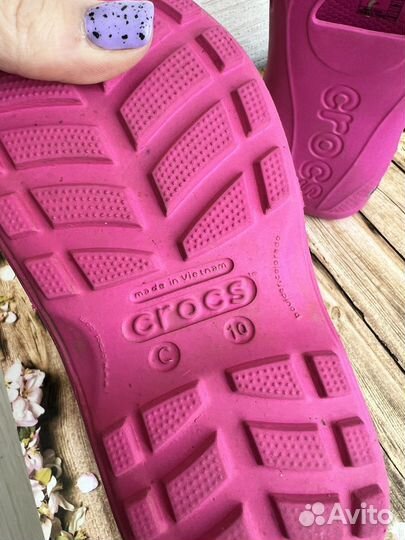 Резиновые сапоги crocs c10