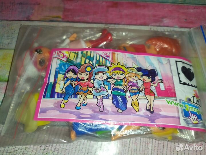 Фигурки из киндер сюрприза Kinder-surprise 4