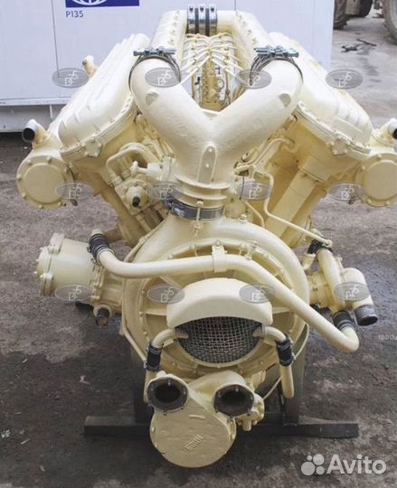 Судовой двигатель М640