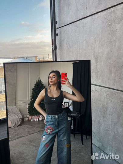 Боди женское в стиле y2k